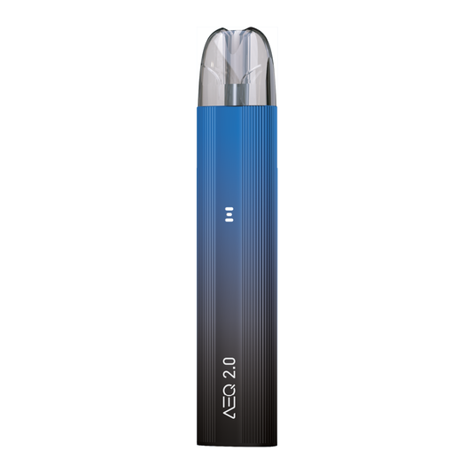AEQ 2.0 pod vape device black blue UK