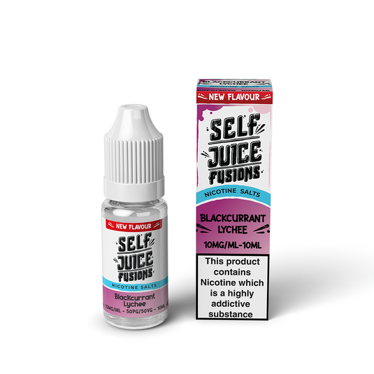 Self Juice Fusions - Blackcurrant Lychee 10ml Nic Salt E-Liquid