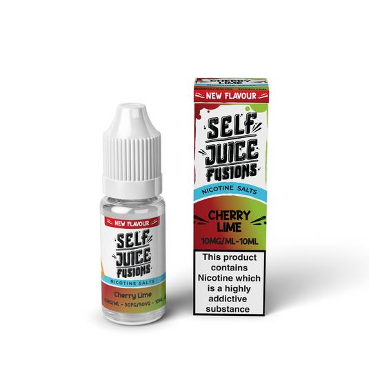 Self Juice Fusions - Cherry Lime 10ml Nic Salt E-Liquid