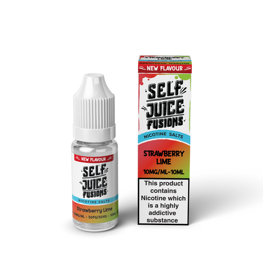Self Juice Fusions - Strawberry Lime 10ml Nic Salt E-Liquid