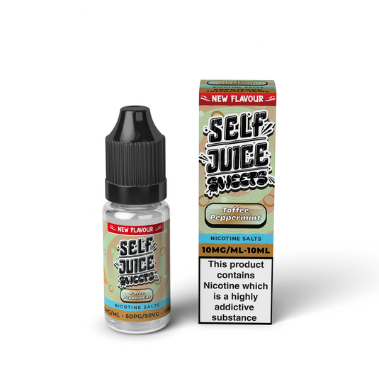Self Juice Sweets - Toffee Peppermint 10ml Nic Salt E-Liquid