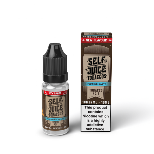 Self Juice Tobaccos - Tobacco No.2 10ml Nic Salt E-Liquid