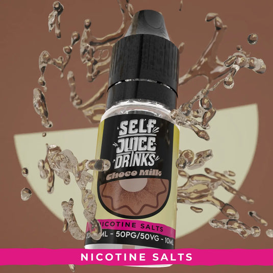 Self Juice Drinks - Choco Milk 10ml Nic Salt E-Liquid