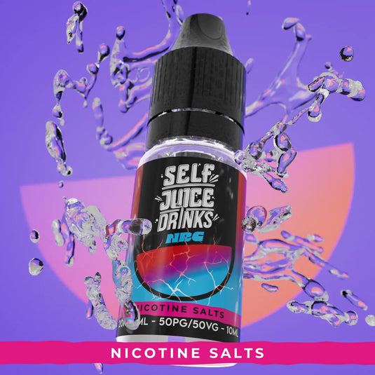 Self Juice Drinks - NRG Ice 10ml Nic Salt E-Liquid