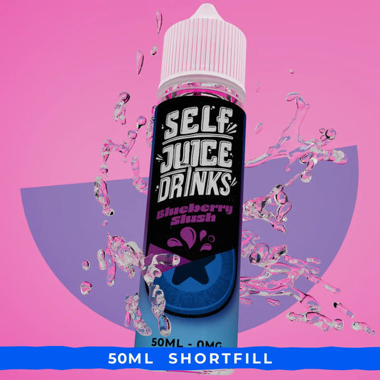 Self Juice Drinks - Blueberry Slush 50ml Shortfill E-liquid