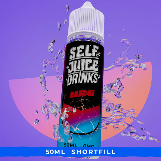 Self Juice Drinks - NRG Ice 50ml Shortfill E-Liquid