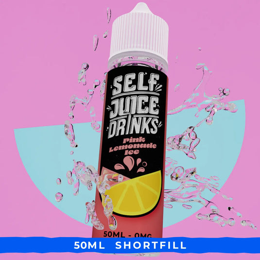 Self Juice Drinks - Pink Lemonade Ice 50ml Shortfill E-Liquid