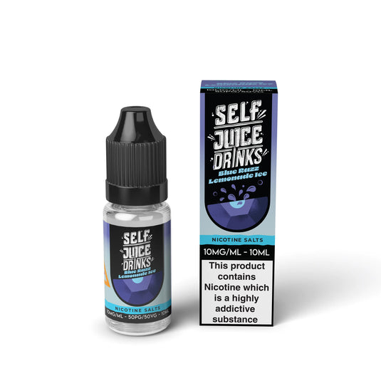 Self Juice Drinks - Blue Razz Lemonade 10ml Nic Salt E-Liquid
