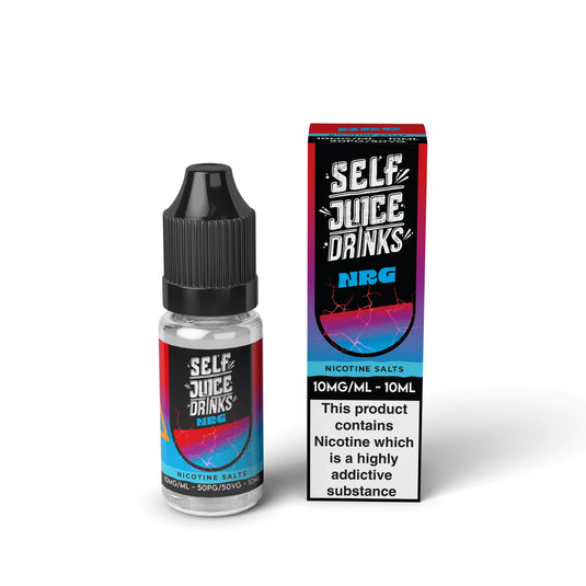 Self Juice Drinks - NRG Ice 10ml Nic Salt E-Liquid