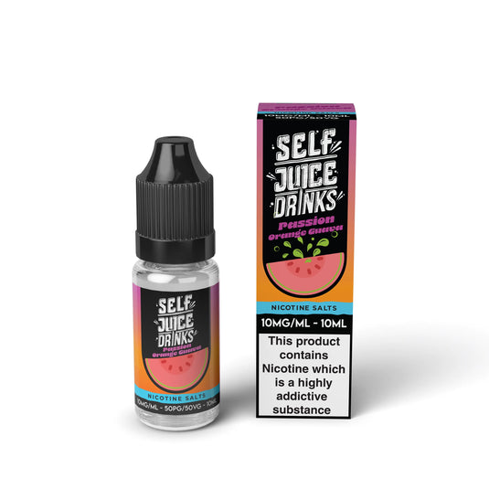 Self Juice Drinks - Passionfruit Orange Guava 10ml Nic Salt E-Liquid