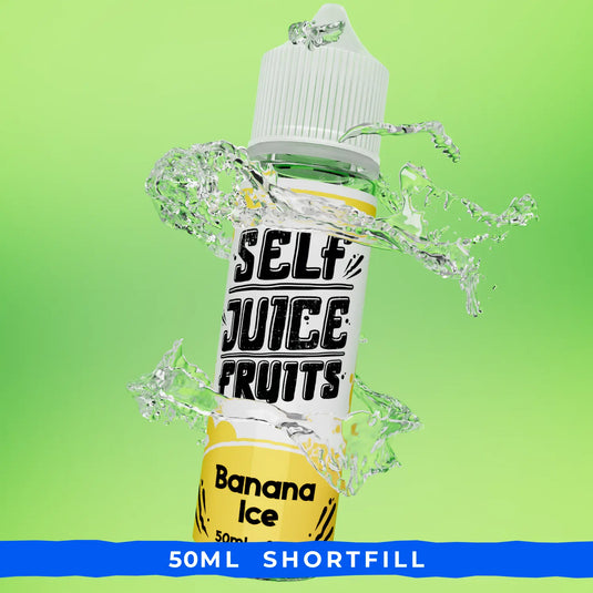 Self Juice Fruits - Banana Ice 50ml Shortfill E-Liquid