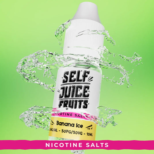 Self Juice Fruits - Banana Ice 10ml Nic Salt E-Liquid