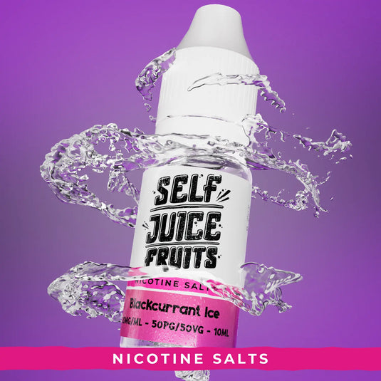 Self Juice Fruits - Blackcurrant Ice 10ml Nic Salt E-Liquid
