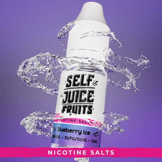 Self Juice Fruits - Blueberry Ice 10ml Nic Salt E-liquid
