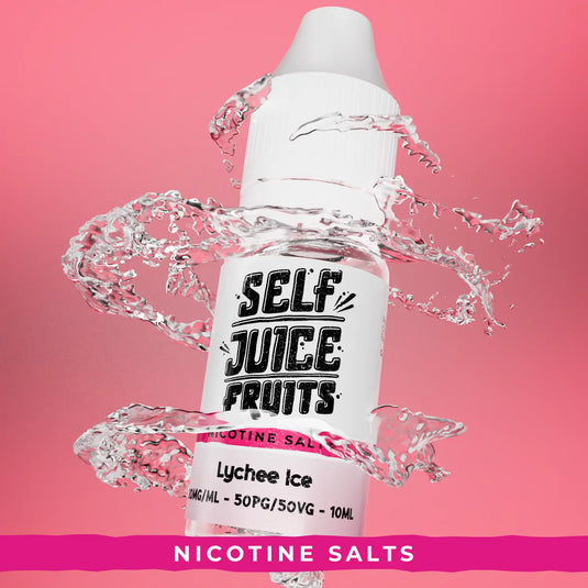 Self Juice Fruits - Lychee Ice 10ml Nic Salt E-Liquid