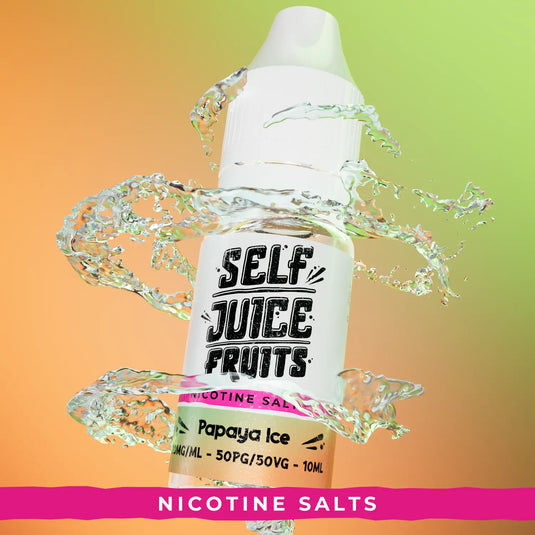 Self Juice Fruits - Papaya Ice 10ml Nic Salt E-Liquid