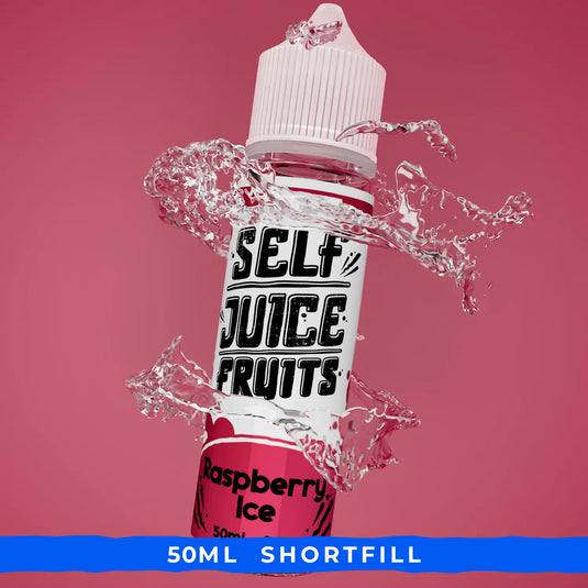 Self Juice Fruits - Raspberry Ice 50ml Shortfill E-Liquid