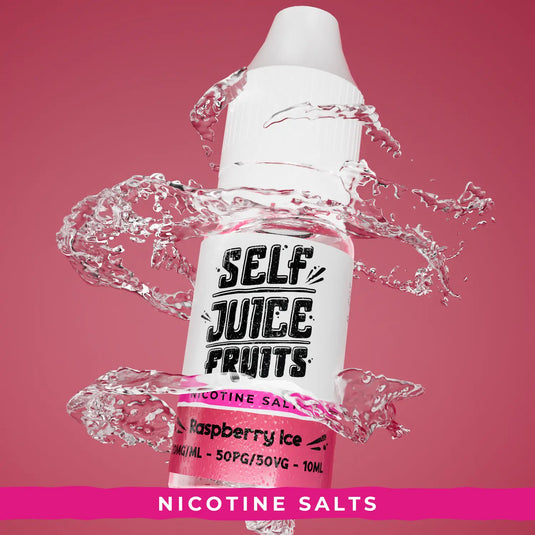 Self Juice Fruits - Raspberry Ice 10ml Nic Salt E-Liquid