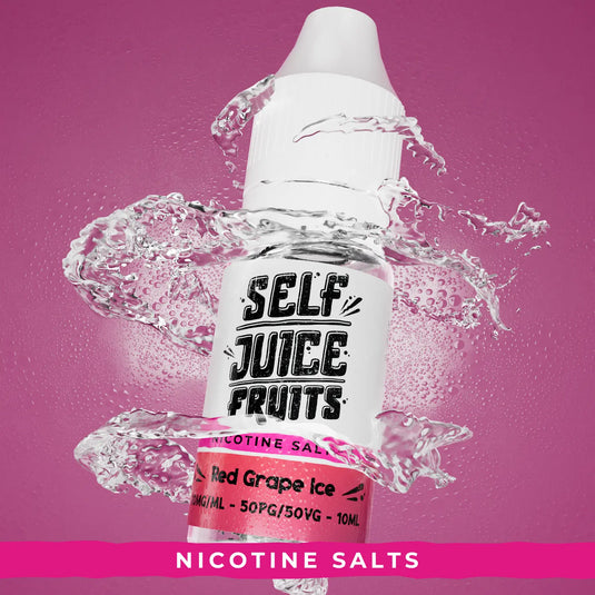 Self Juice Fruits - Red Grape Ice 10ml Nic Salt E-Liquid