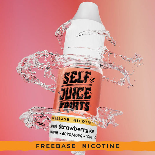 Self Juice Fruits - Sweet Strawberry Ice 10ml HPG E-Liquid