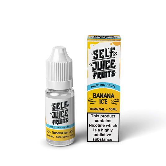 Self Juice Fruits - Banana Ice 10ml Nic Salt E-Liquid