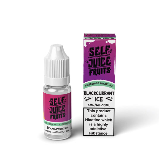 Self Juice Fruits - Blackcurrant Ice 10ml HPG E-Liquid