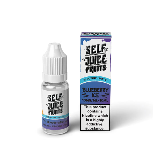 Self Juice Fruits - Blueberry Ice 10ml Nic Salt E-liquid