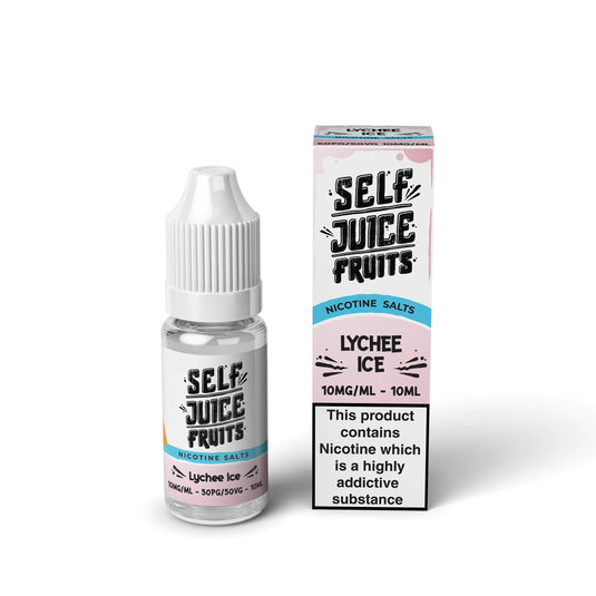 Self Juice Fruits - Lychee Ice 10ml Nic Salt E-Liquid