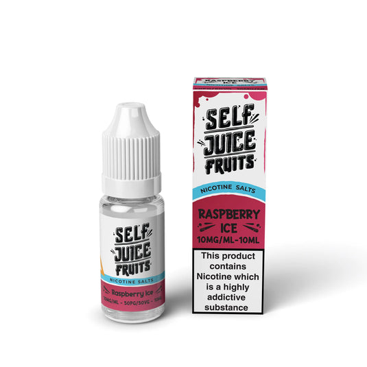 Self Juice Fruits - Raspberry Ice 10ml Nic Salt E-Liquid