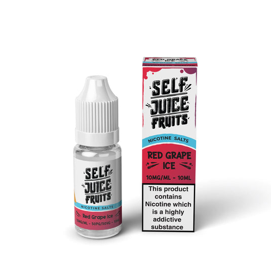 Self Juice Fruits - Red Grape Ice 10ml Nic Salt E-Liquid