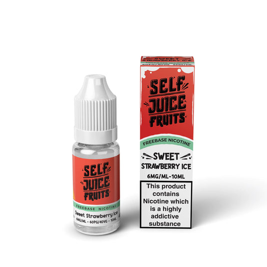 Self Juice Fruits - Sweet Strawberry Ice 10ml HPG E-Liquid