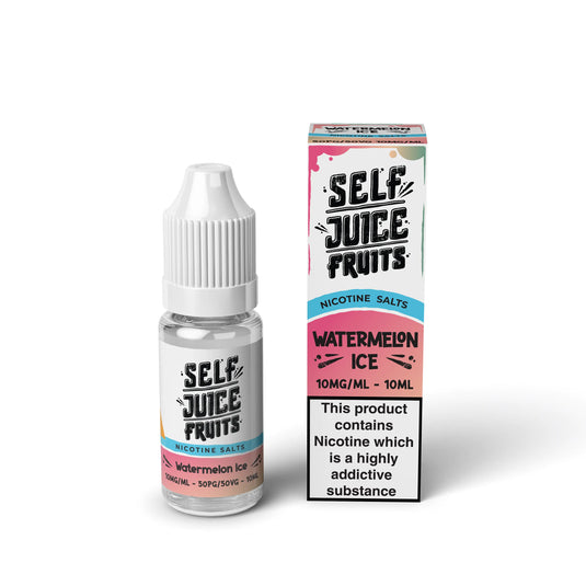 Self Juice Fruits - Watermelon Ice 10ml Nic Salt E-Liquid
