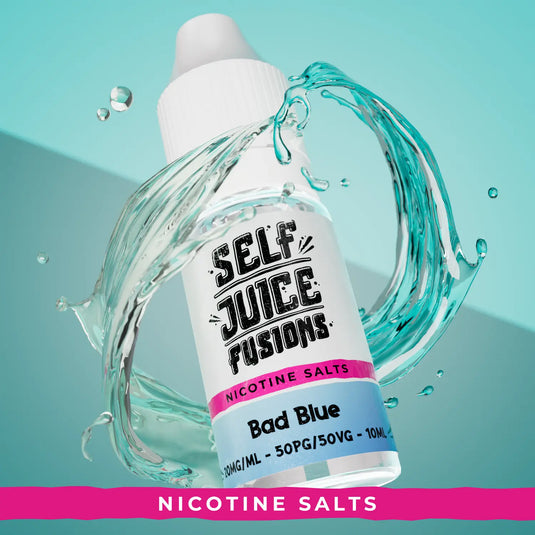 Self Juice Fusions - Bad Blue 10ml Nic Salt E-Liquid