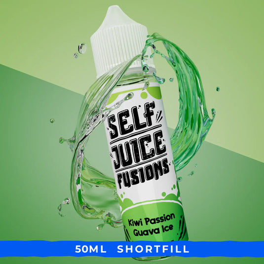 Self Juice Fusions - Kiwi Passion Guava Ice 50ml Shortfill E-Liquid