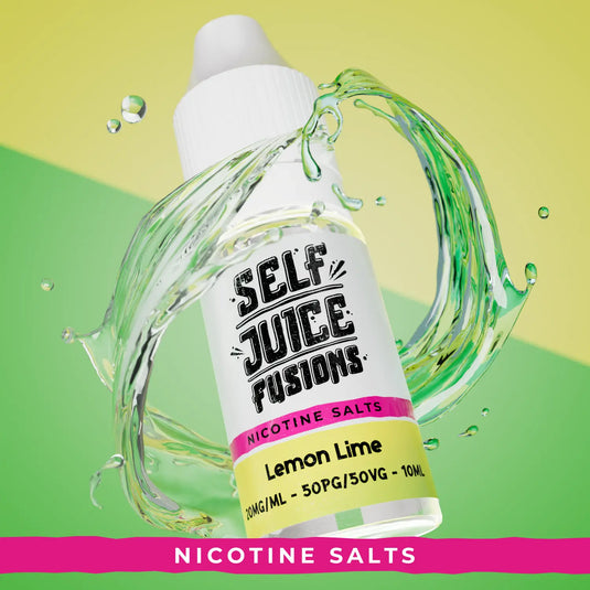 Self Juice Fusions - Lemon Lime 10ml Nic Salt E-Liquid
