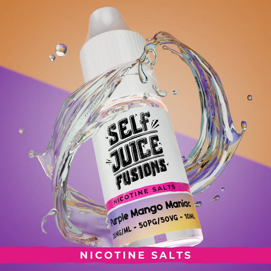 Self Juice Fusions - Purple Mango Maniac 10ml Nic Salt E-Liquid