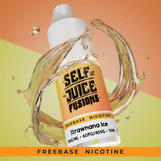 Self Juice Fusions - StrawNana Ice 10ml HPG E-Liquid