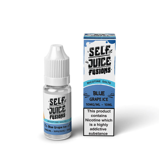 Self Juice Fusions - Blueberry Grape Ice 10ml Nic Salt E-Liquid