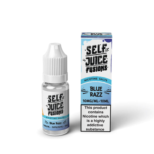 Self Juice Fusions - Blue Razz 10ml Nic Salt E-liquid