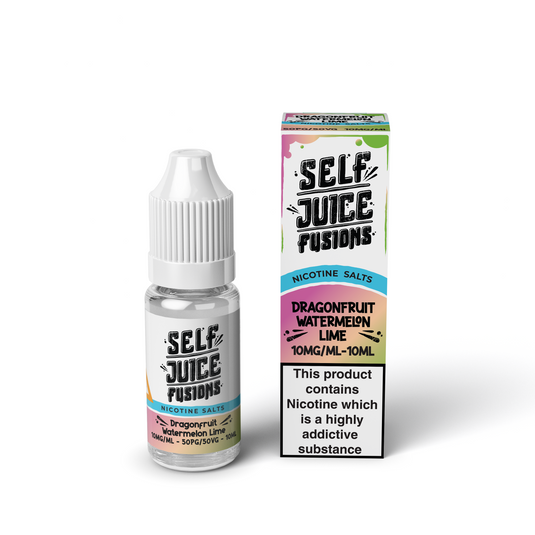 Self Juice Fusions - Dragonfruit Watermelon Lime 10ml Nic Salt E-Liquid