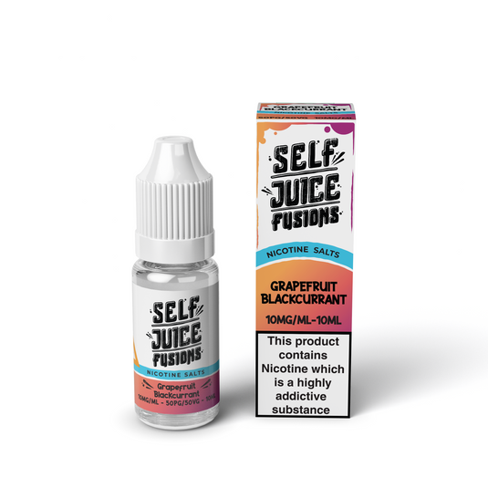 Self Juice Fusions - Grapefruit Blackcurrant 10ml Nic Salt E-Liquid