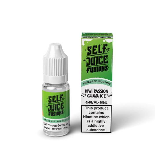 Self Juice Fusions - Kiwi Passion Guava Ice 10ml HPG E-Liquid