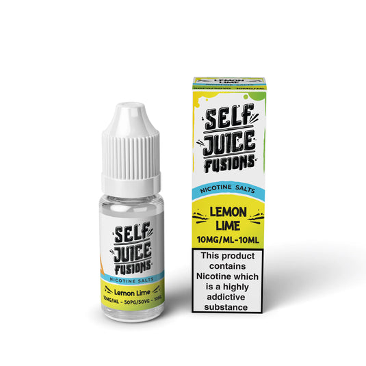 Self Juice Fusions - Lemon Lime 10ml Nic Salt E-Liquid
