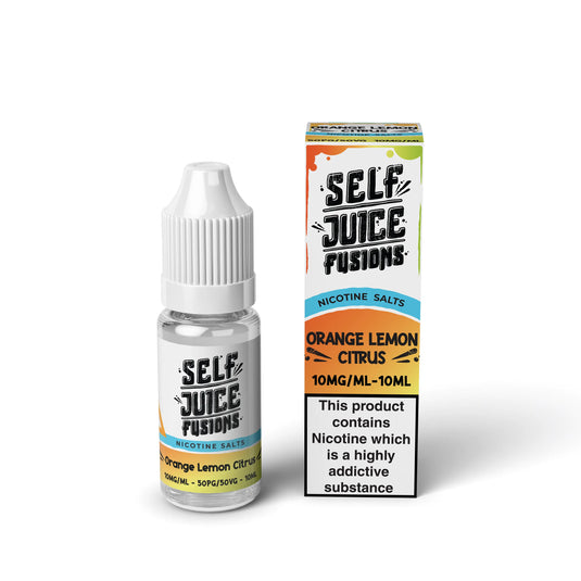 Self Juice Fusions - Orange Lemon Citrus 10ml Nic Salt E-Liquid