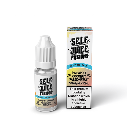 Self Juice Fusions - Pineapple Coconut Passionfruit 10ml Nic Salt E-Liquid