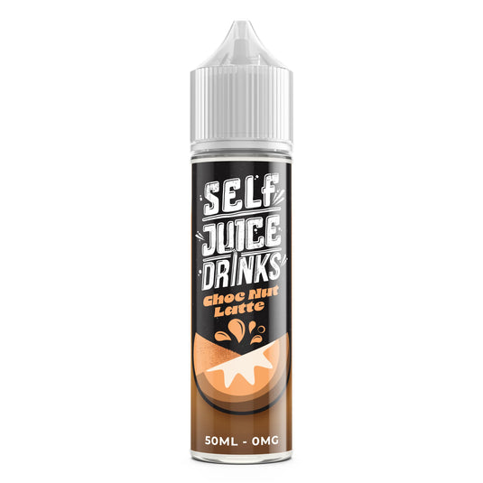 Self Juice Drinks - Choc Nut Latte 50ml Shortfill E-liquid