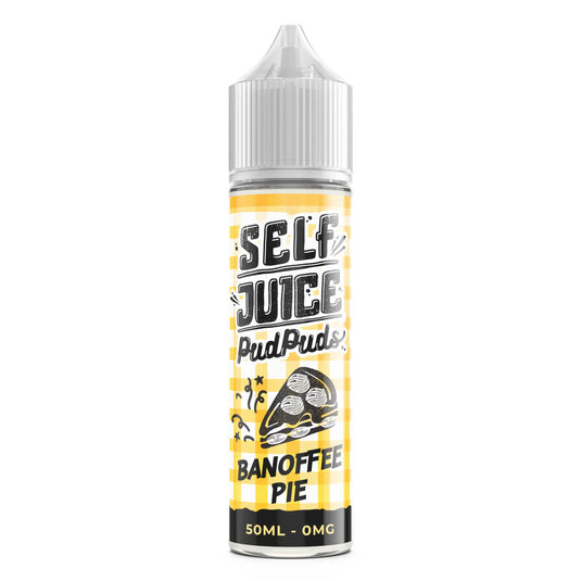 Self Juice Pud Puds - Banoffee Pie 50ml Shortfill E-liquid