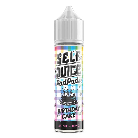 Self Juice Pud Puds - Birthday Cake 50ml Shortfill E-liquid