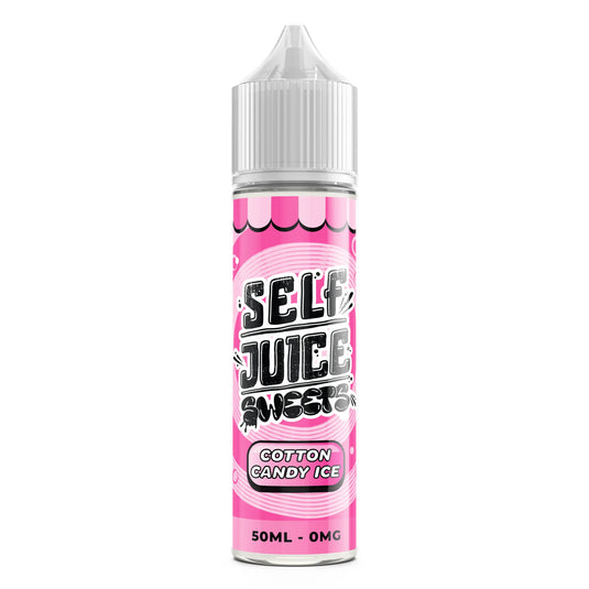 Self Juice Sweets - Cotton Candy Ice 50ml Shortfill E-Liquid