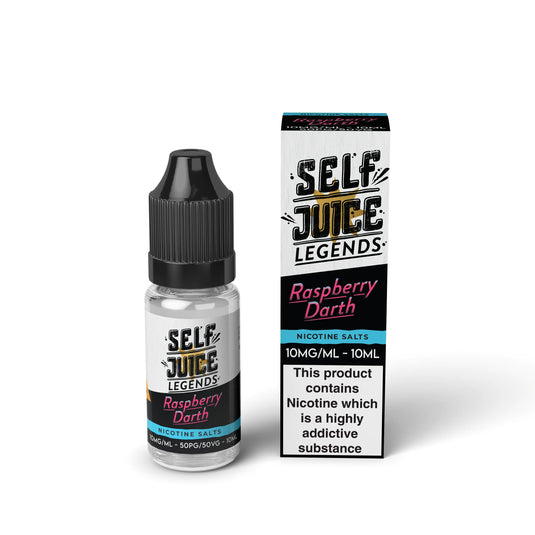 Self Juice Legends - Raspberry Darth 10ml Nic Salt E-Liquid